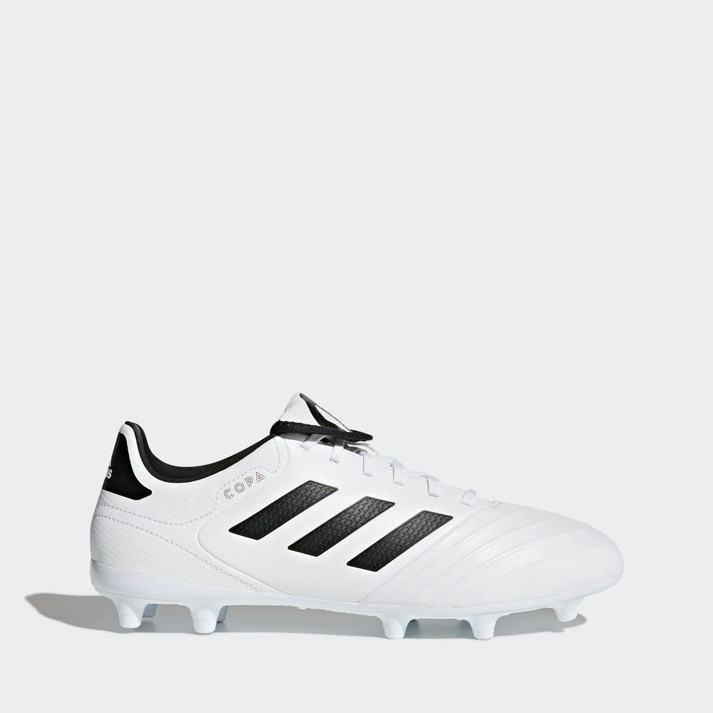 Adidas Copa 18.3 Firm Ground - ποδοσφαιρικα παπουτσια ανδρικα - Ασπρα/Μαυρα/Χρυσο Χρωμα,Μέγεθος: EU